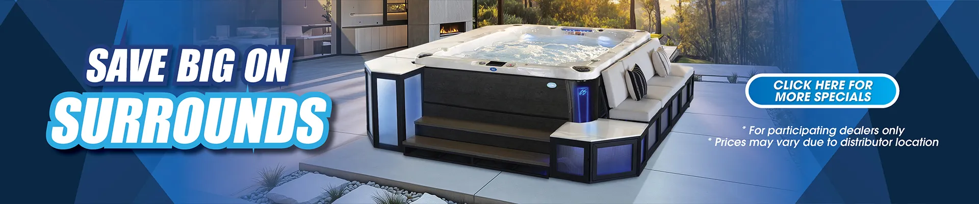 Calspas hot tub being used in a family setting - New Bedford