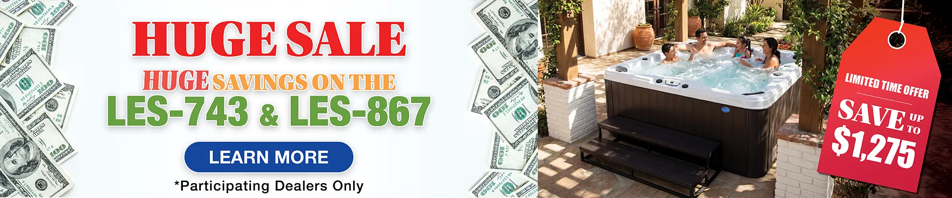 Calspas hot tub being used in a family setting - New Bedford